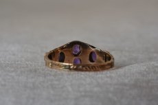 画像3: Sold 9ct.アメシスト パールリング (3)