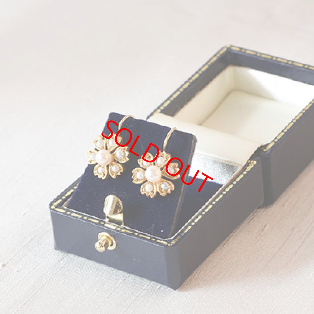 画像4: ゴールド・パールイヤリング (4)