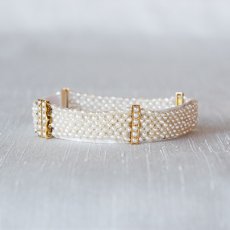 画像2: ゴールド・シードパール・ブレスレット (2)