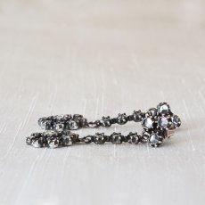 画像4: シルバー・ダイヤモンドイヤリング (4)