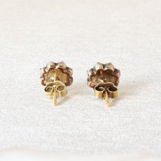 画像4: Sold 14ct・シルバー・ダイヤモンドイヤリング (4)