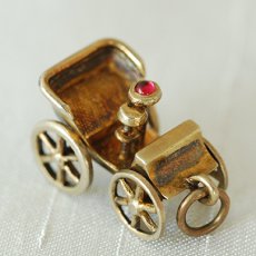 画像5: シルバー・ペーストガラス ペンダント (5)