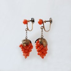 画像3: シルバーギルド・コーラルイヤリング (3)