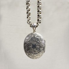 画像1: シルバー・ロケットペンダント (1)