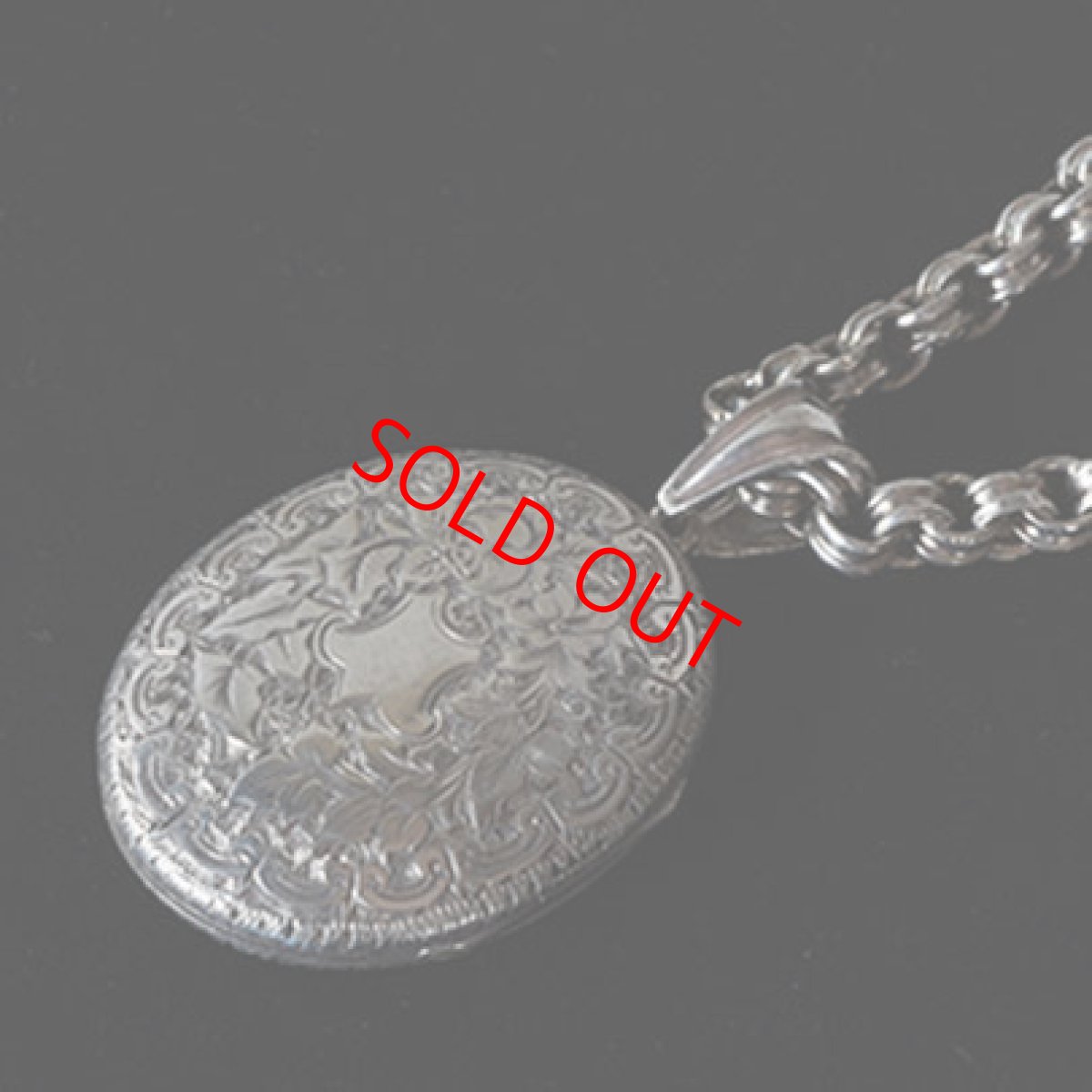 画像4: シルバー・ロケットペンダント (4)