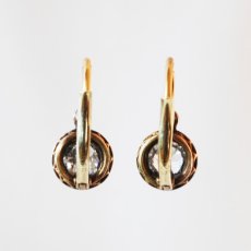 画像5: シルバー・ゴールド・ダイヤモンドイヤリング (5)