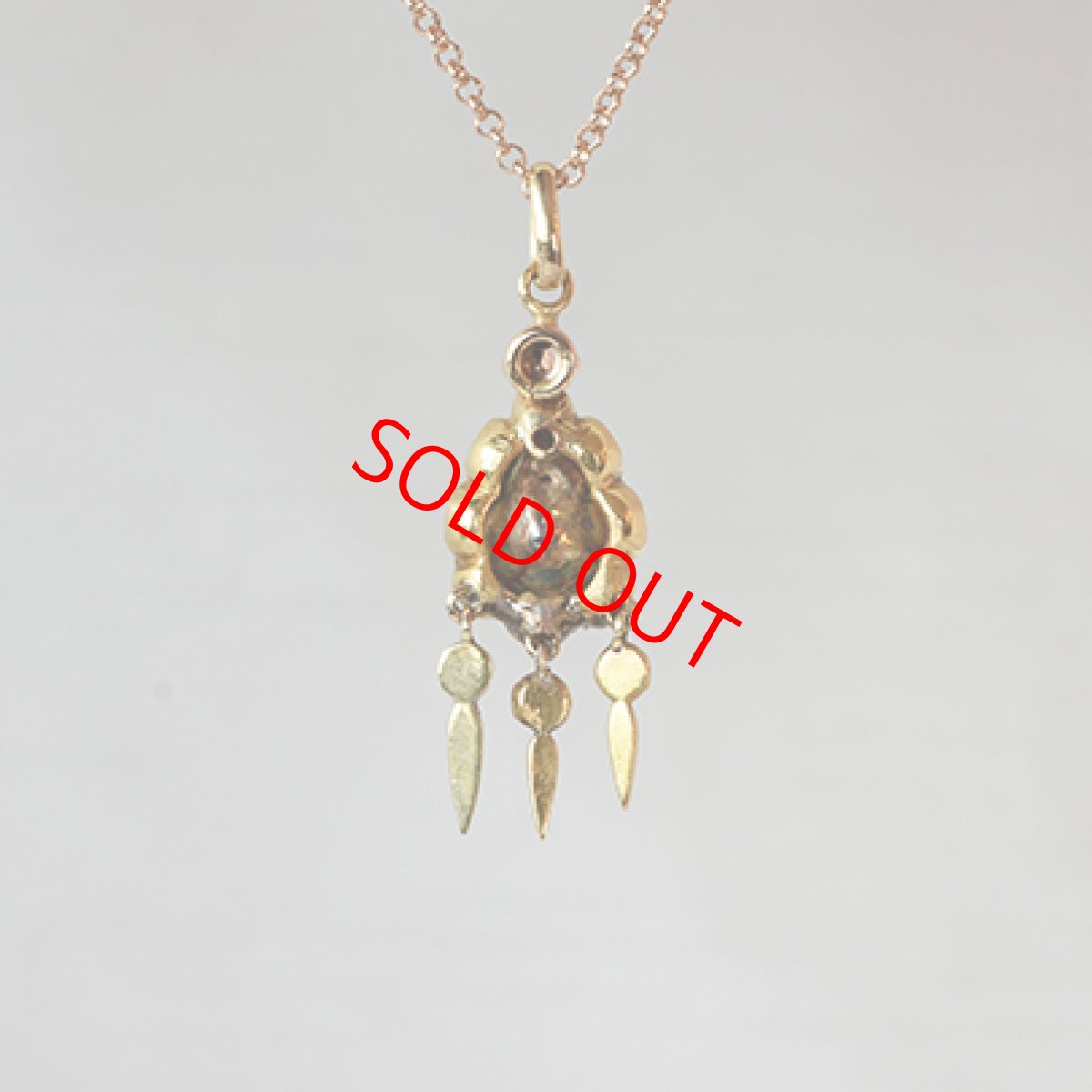 画像3: Sold 18ct.ダイヤモンド ペンダント (3)