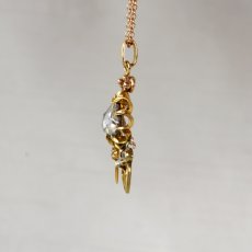 画像2: 18ct.ダイヤモンド ペンダント (2)