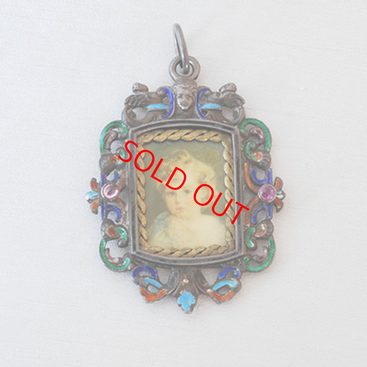 画像1: シルバー・ミニアチュールペンダント (1)