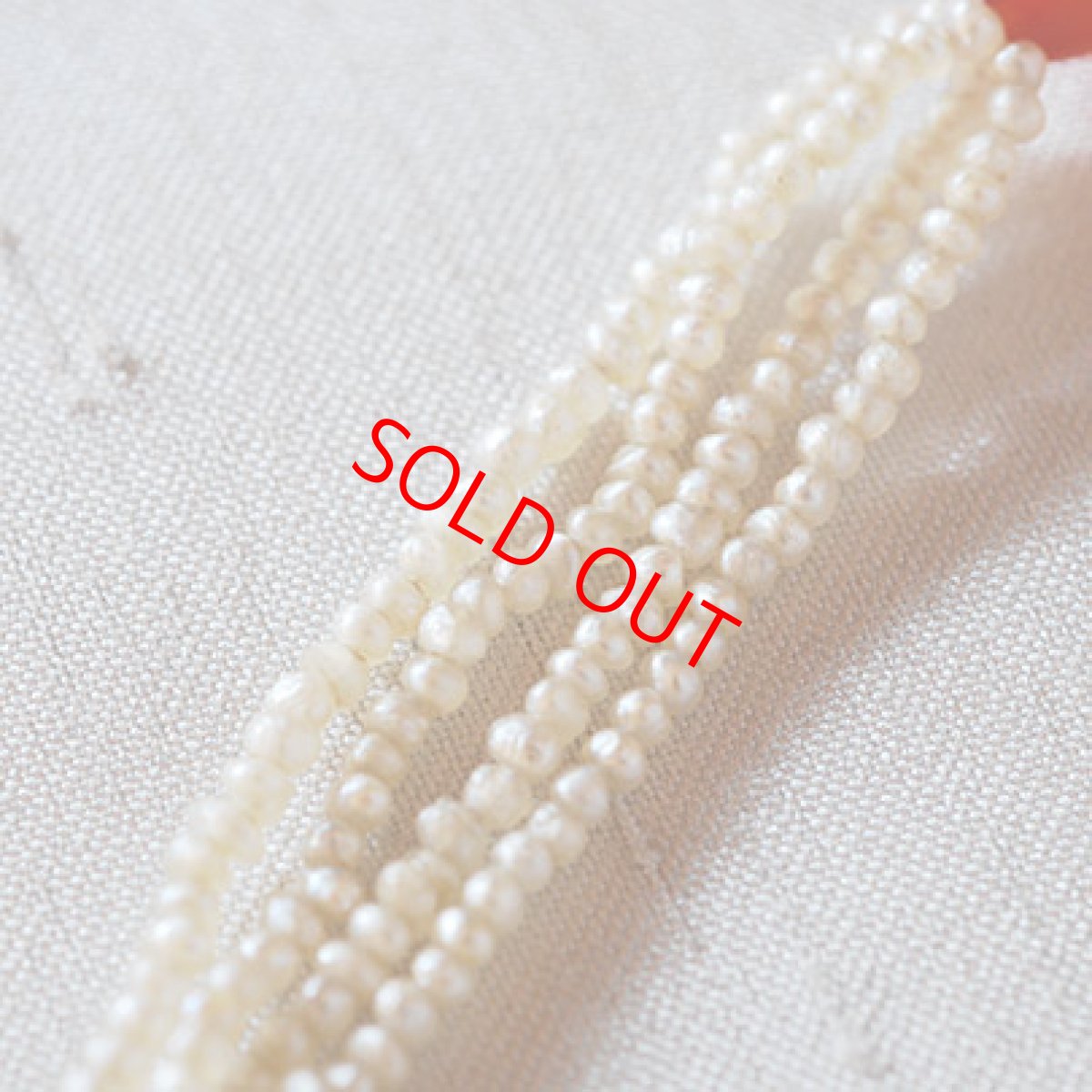 画像3: 18ct.パール・ロッククリスタル・コーネリアンネックレス (3)