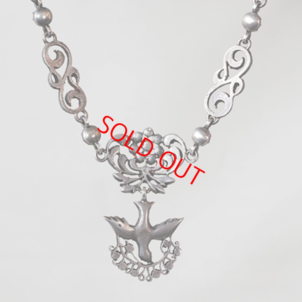 画像2: Sold シルバー・ペースト ネックレス (2)