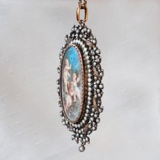 画像2: ゴールド・シルバー・パール・ミニアチュールペンダント (2)