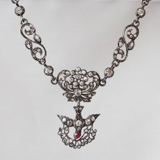 画像1: Sold シルバー・ペースト ネックレス (1)