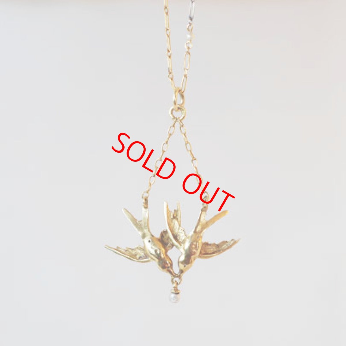 画像2: ゴールド・パールペンダント (2)