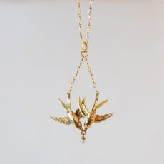 画像2: ゴールド・パールペンダント (2)