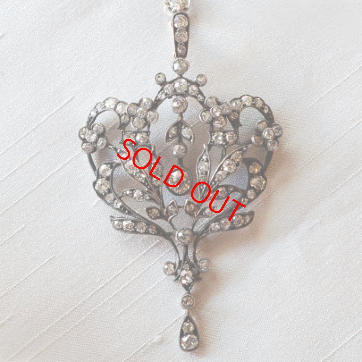 画像3: ゴールド・シルバー・ダイヤモンドペンダント (3)