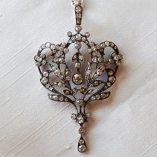 画像3: ゴールド・シルバー・ダイヤモンドペンダント (3)