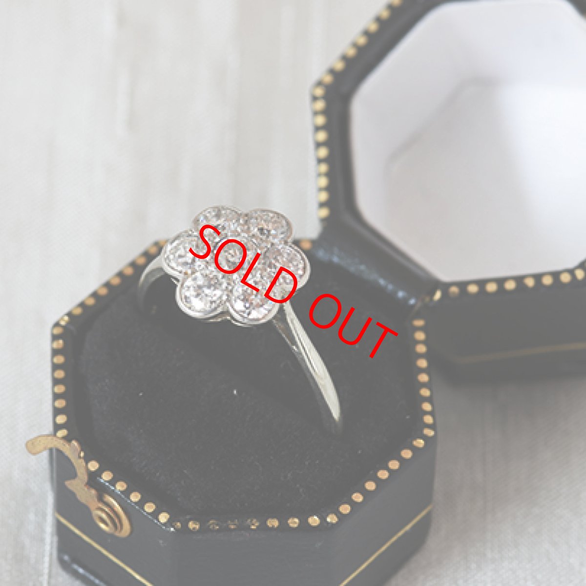 画像5: Sold 18ctゴールド・プラチナ・ダイヤモンドリング (5)