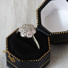 画像5: Sold 18ctゴールド・プラチナ・ダイヤモンドリング (5)