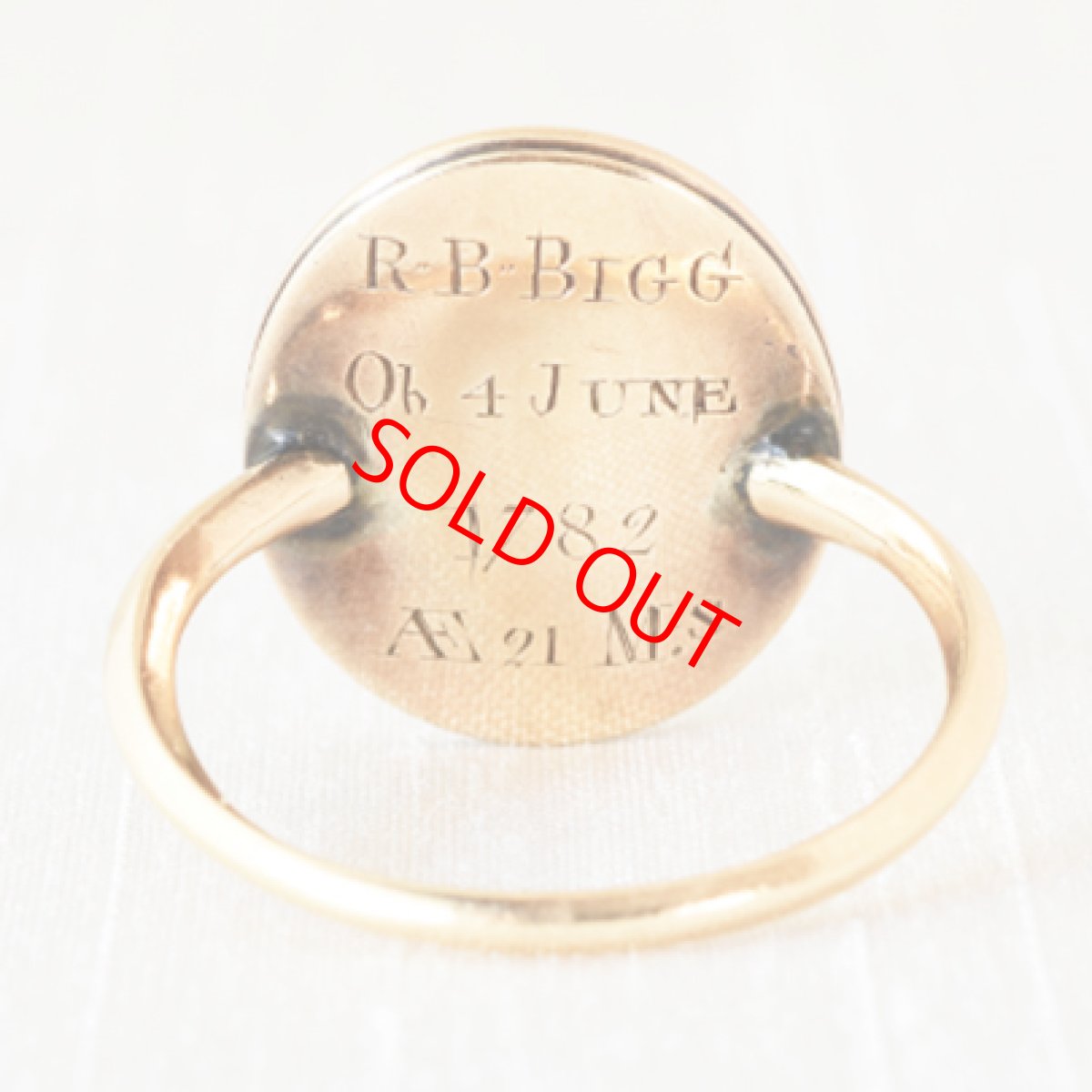 画像4: ゴールド・モーニングリング (4)