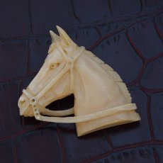 画像5: シルバー・アイボリーブローチ (5)