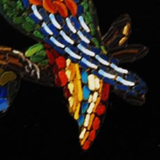 画像2: ゴールド・ローマンモザイクブローチ (2)