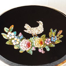 画像3: ゴールド・ローマンモザイクブローチ (3)