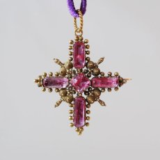 画像1: ゴールド・トパーズペンダント (1)