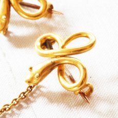 画像2: Sold ゴールドブローチ (2)