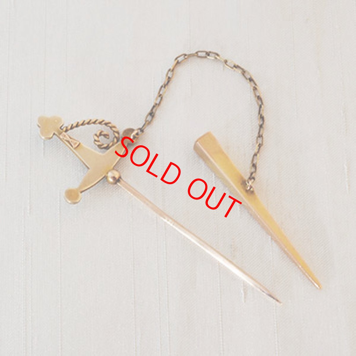 画像3: Sold 9ct・パール・ターコイズピン (3)