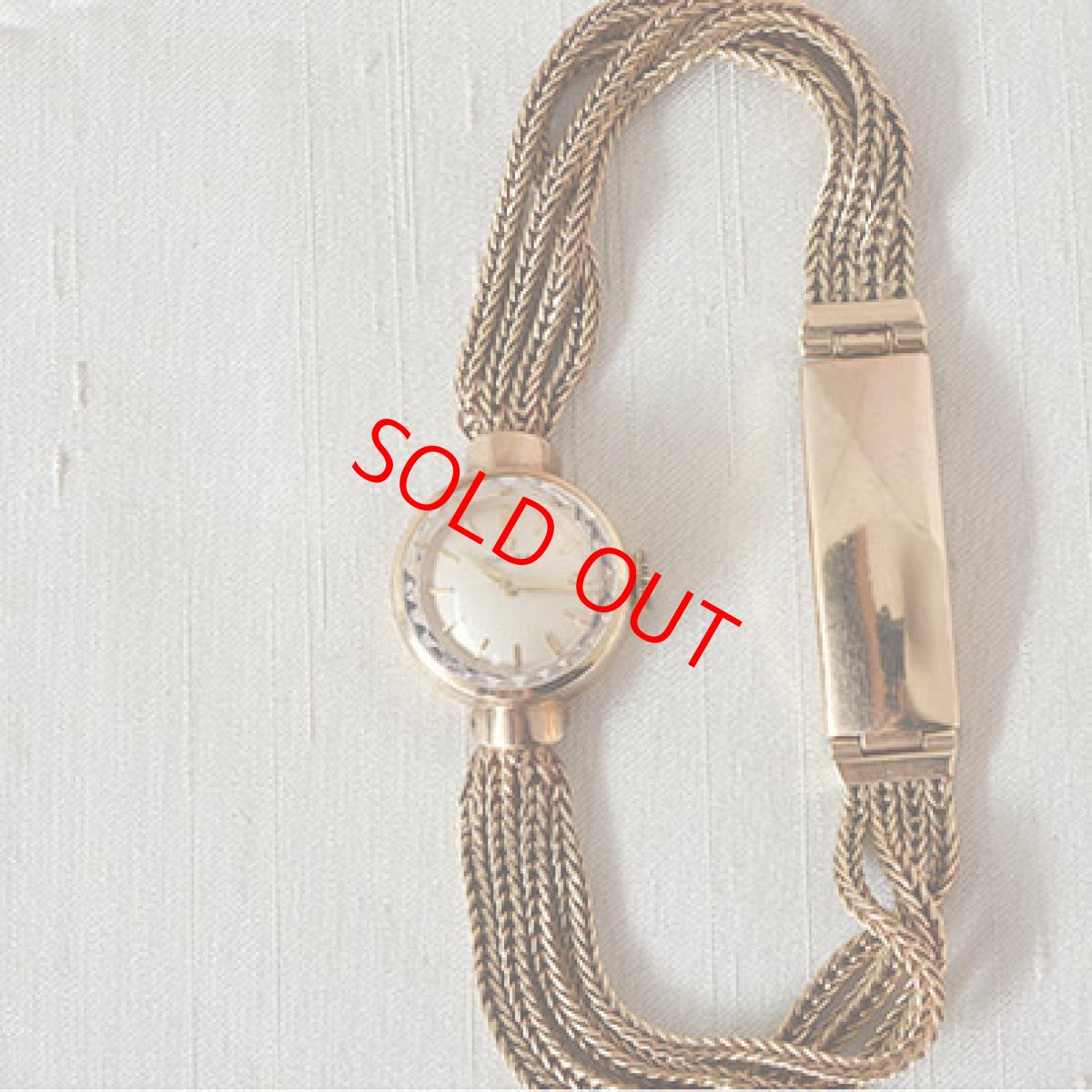 画像1: Sold 9ct・OMEGA リストウォッチ (1)