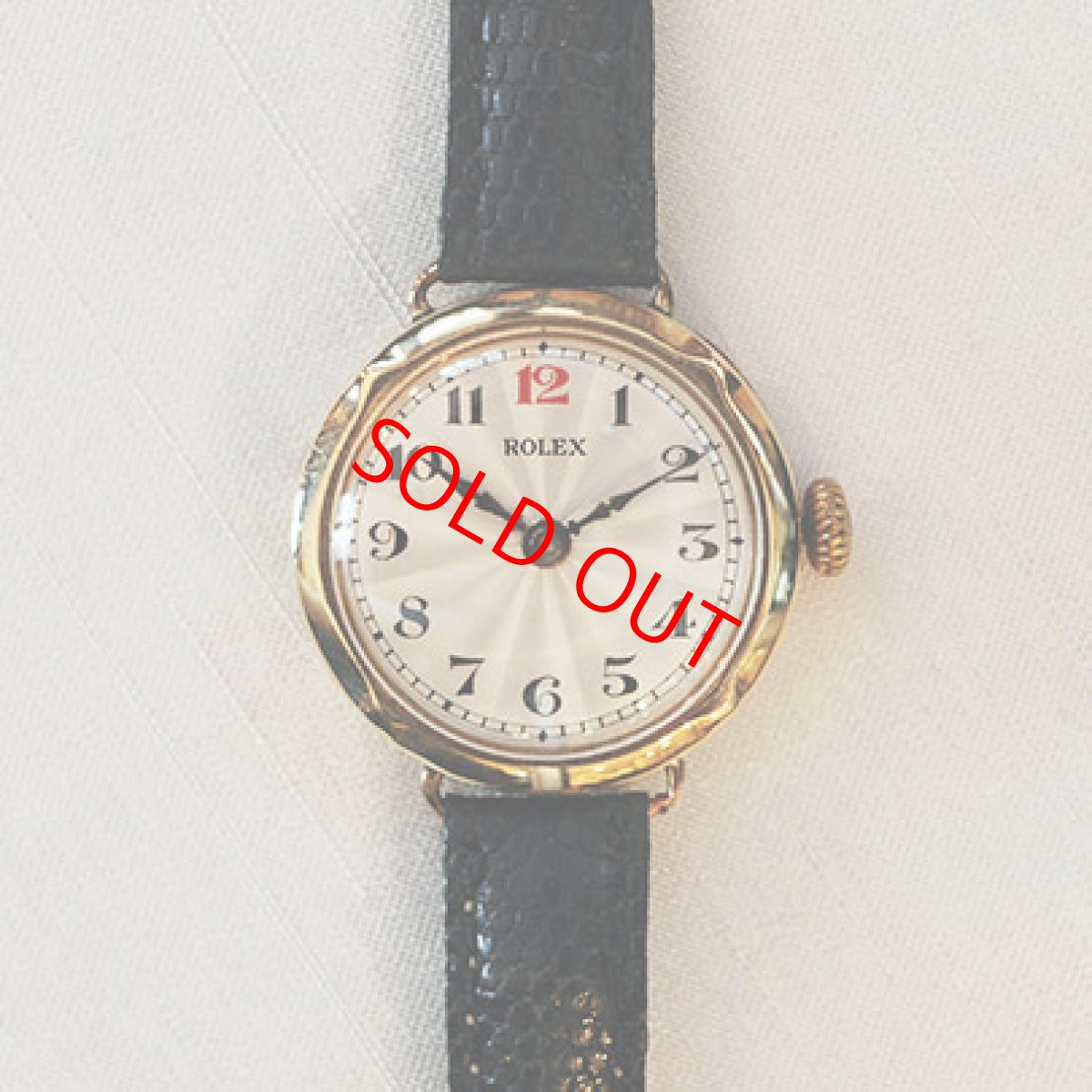 画像1: 9ct・ROLEX リストウォッチ (1)