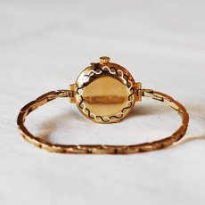 画像2: 18ct・エナメルリストウォッチ (2)