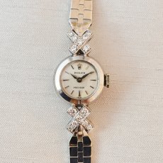 画像1: Sold 18ct.ゴールド・ダイヤモンド・ROLEX リストウォッチ (1)
