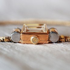 画像2: Sold 18ct・MARVIN リストウォッチ（ブレスは9ct) (2)