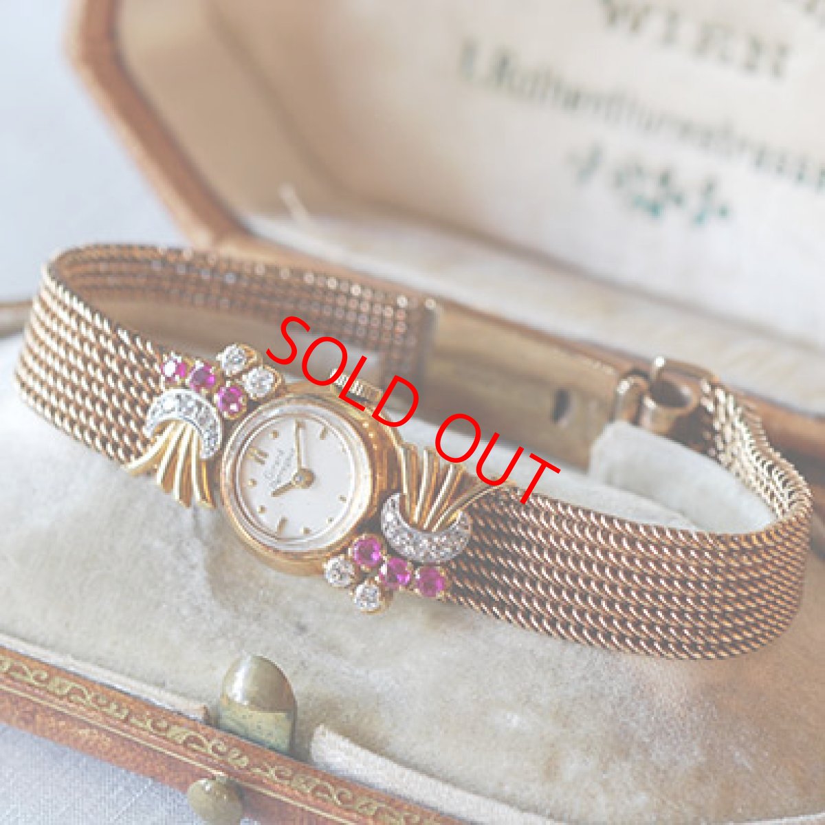 画像5: sold 18ct.・GirardPerregaux リストウォッチ（ブレスは9ｃｔ） (5)