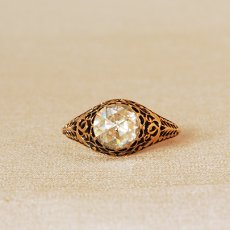 画像6: 9ct.ダイヤモンドリング (6)