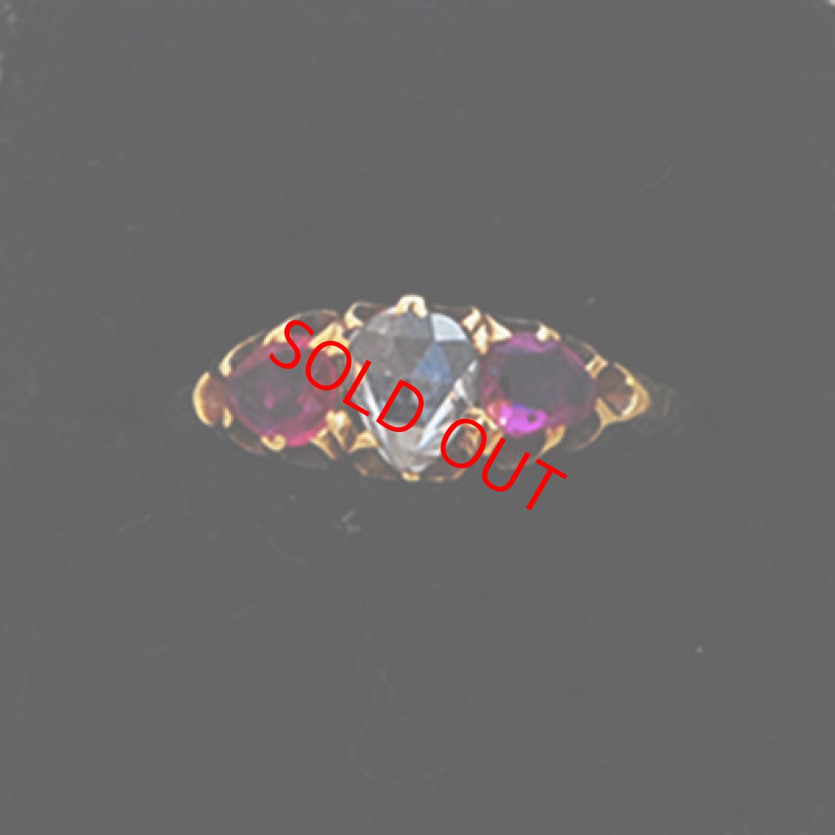 画像5: Gold,ルビー ダイヤモンドリング (5)