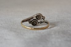 画像4: Sold 9ct,・Sv・ ダイヤモンドリング (4)