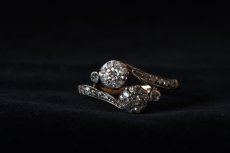 画像7: Sold 9ct,・Sv・ ダイヤモンドリング (7)