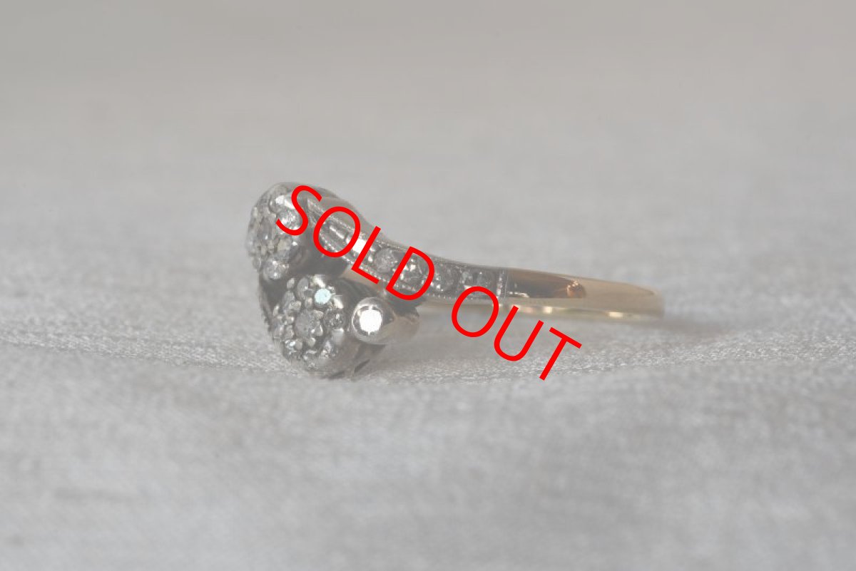 画像3: Sold 9ct,・Sv・ ダイヤモンドリング (3)