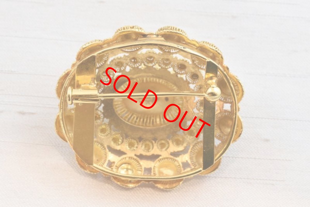 画像2: Sold ゴールド・ブローチ (2)