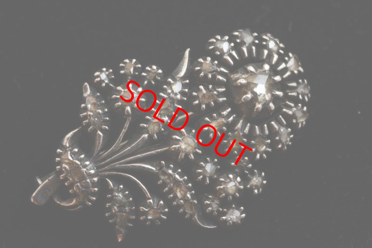 画像5: G.Svダイヤモンドブローチ (5)