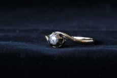 画像6: Sold GOLD・ダイヤモンドリング (6)