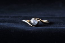 画像5: Sold GOLD・ダイヤモンドリング (5)