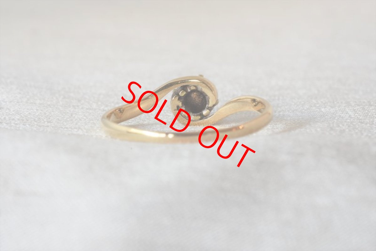 画像3: Sold GOLD・ダイヤモンドリング (3)