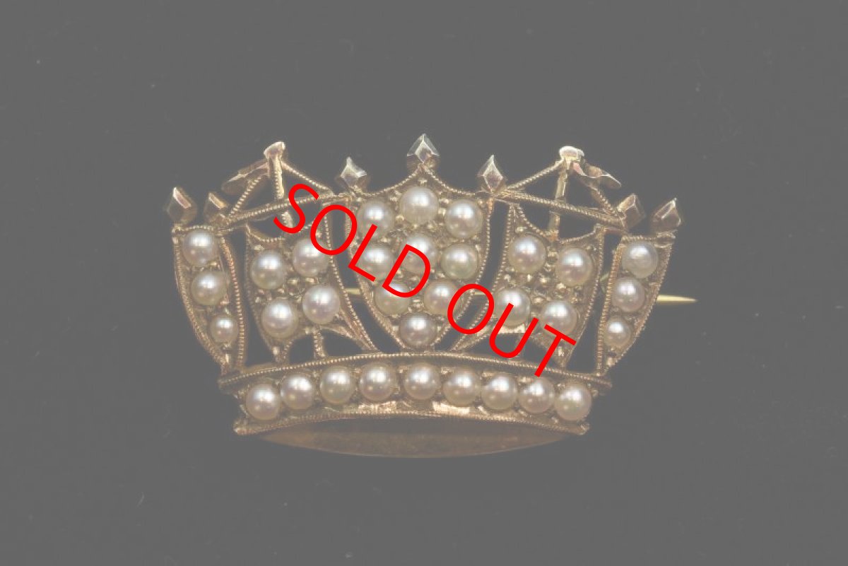 画像5: 9ct・パールブローチ (5)