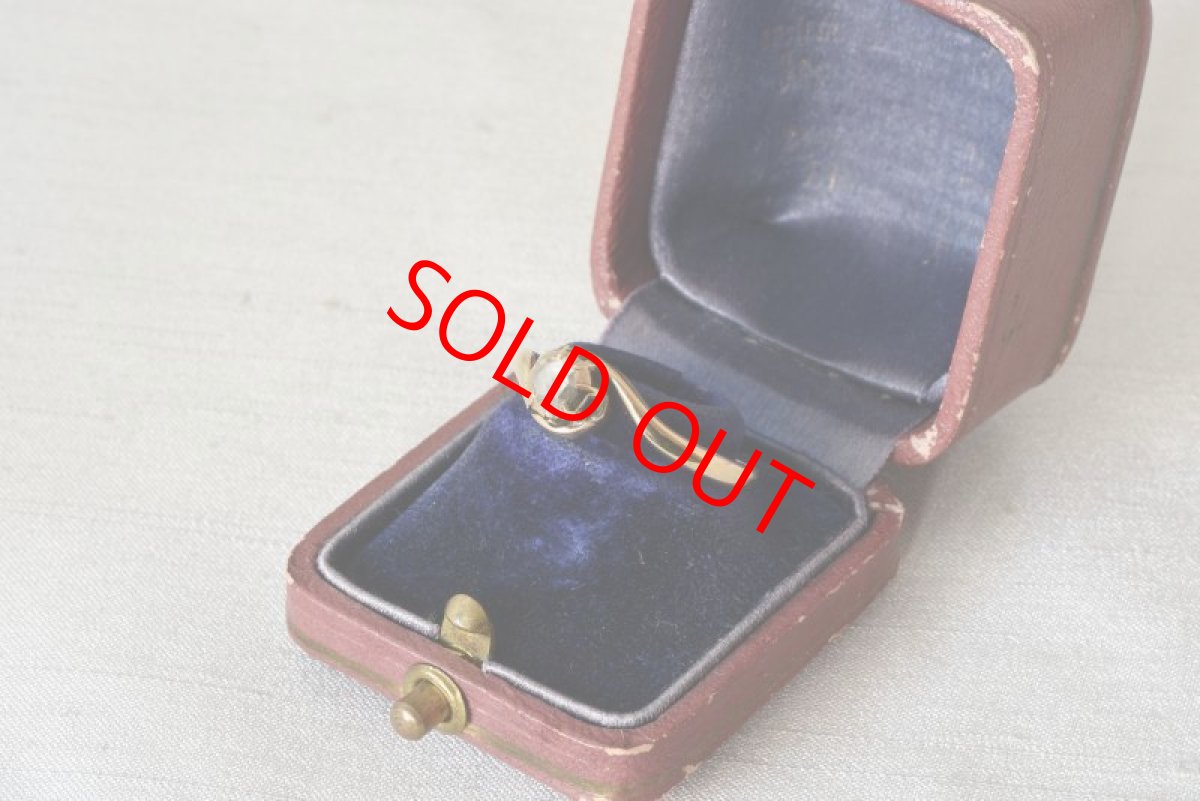 画像7: Sold GOLD・ダイヤモンドリング (7)
