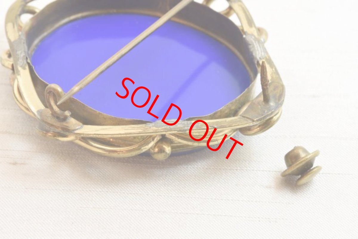 画像3: Sold ピンチベック　モザイクブローチ (3)