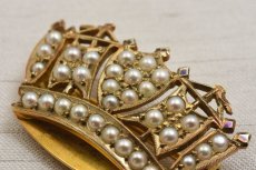 画像4: 9ct・パールブローチ (4)